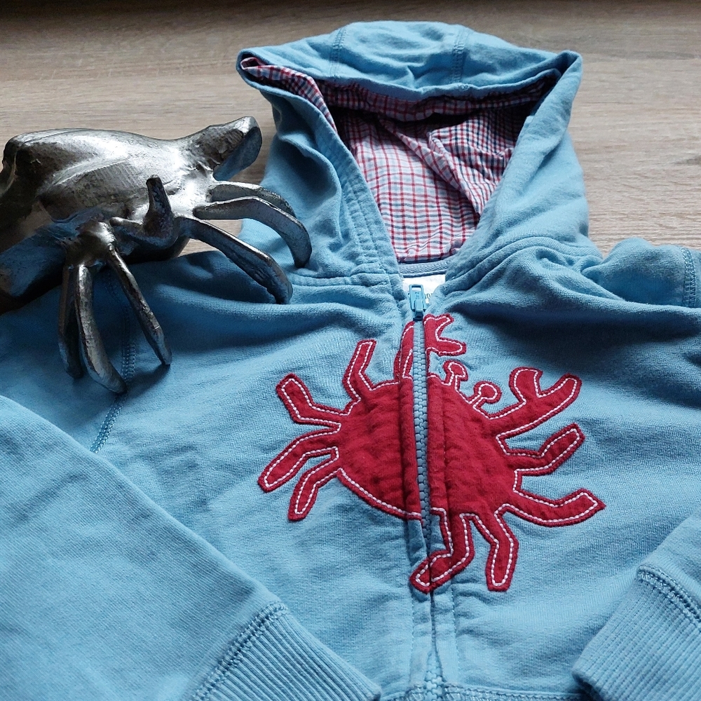 2008 nwot Gymboree crab hoodie